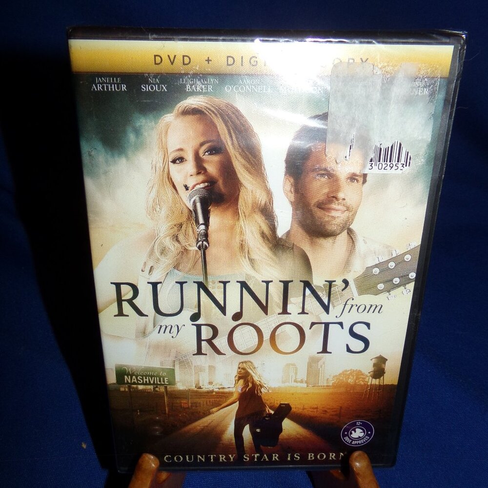 New & Unopened DVD - Runnin from My Roots: A Country Star Is Born - 2018